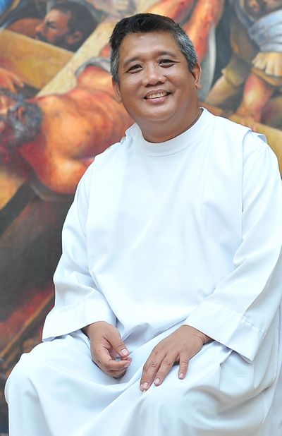 Photo of the Parish Priest, Rev. Fr. Augusto Jesus B. Angeles III
