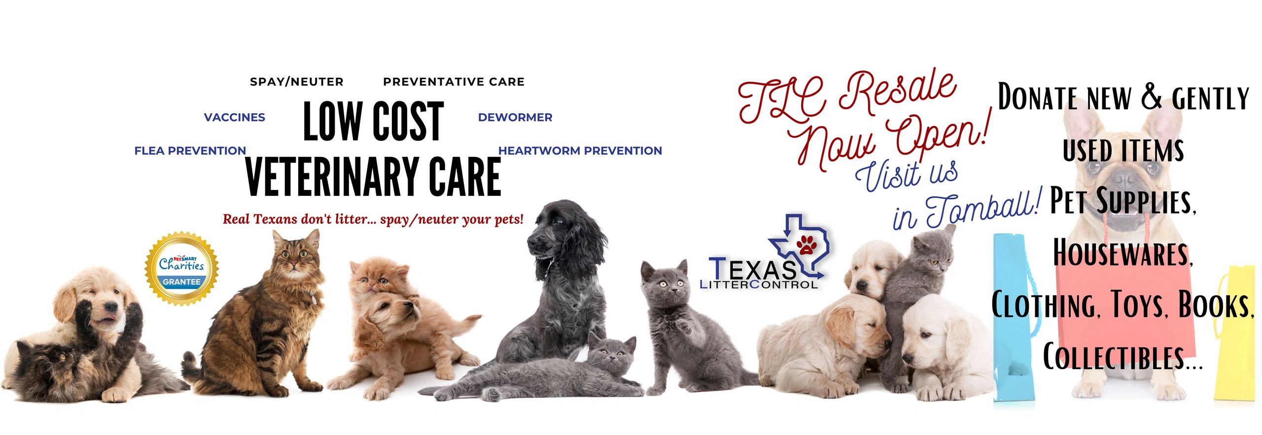 Texas Litter Control - Low Cost Veterinarian, Vaccinations