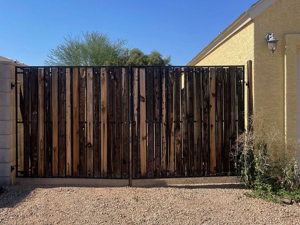 Old RV Gate in Phoenix Home