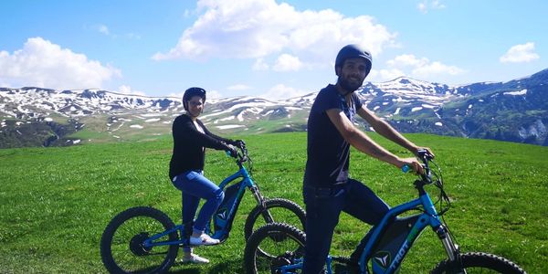 trottinette megeve, location de trottinette a megeve, trottinette tout terrain megeve.