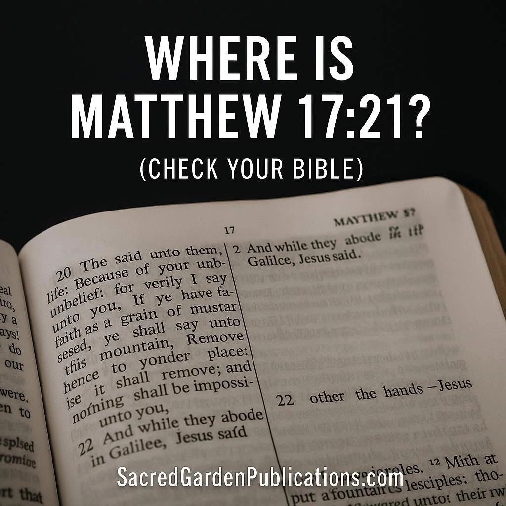 Where Is Matthew 17:21?