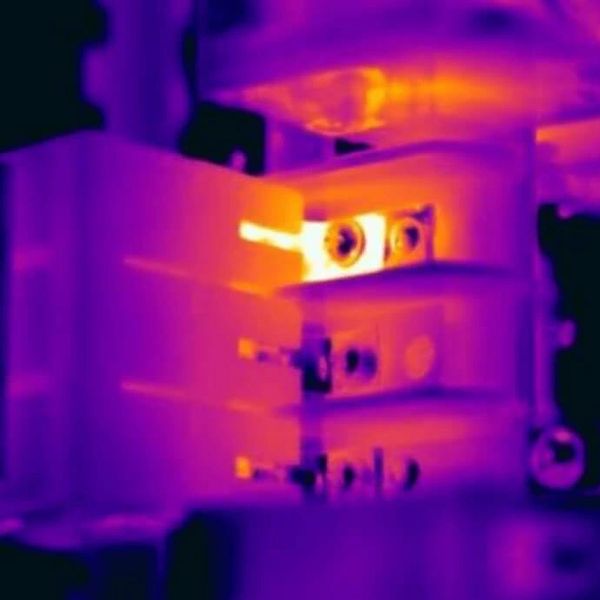 Infrared thermography image