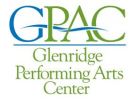 Logo of Glenridge Performing Arts Center with stylized text.