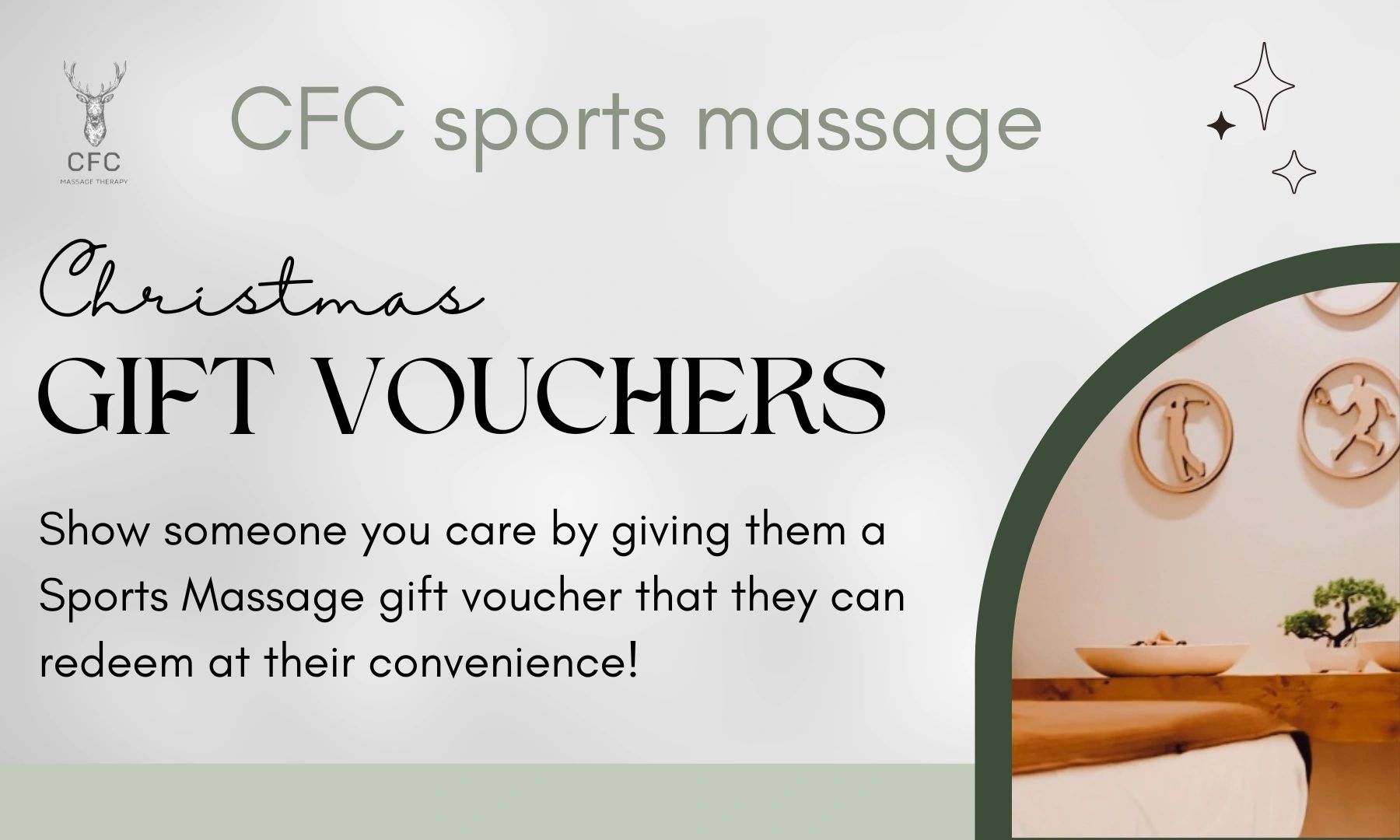 Chichester massage vouchers