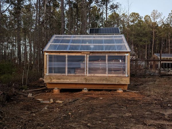DIY Solar Kiln
Kiln adapted from DR. Wengert
drying lumber