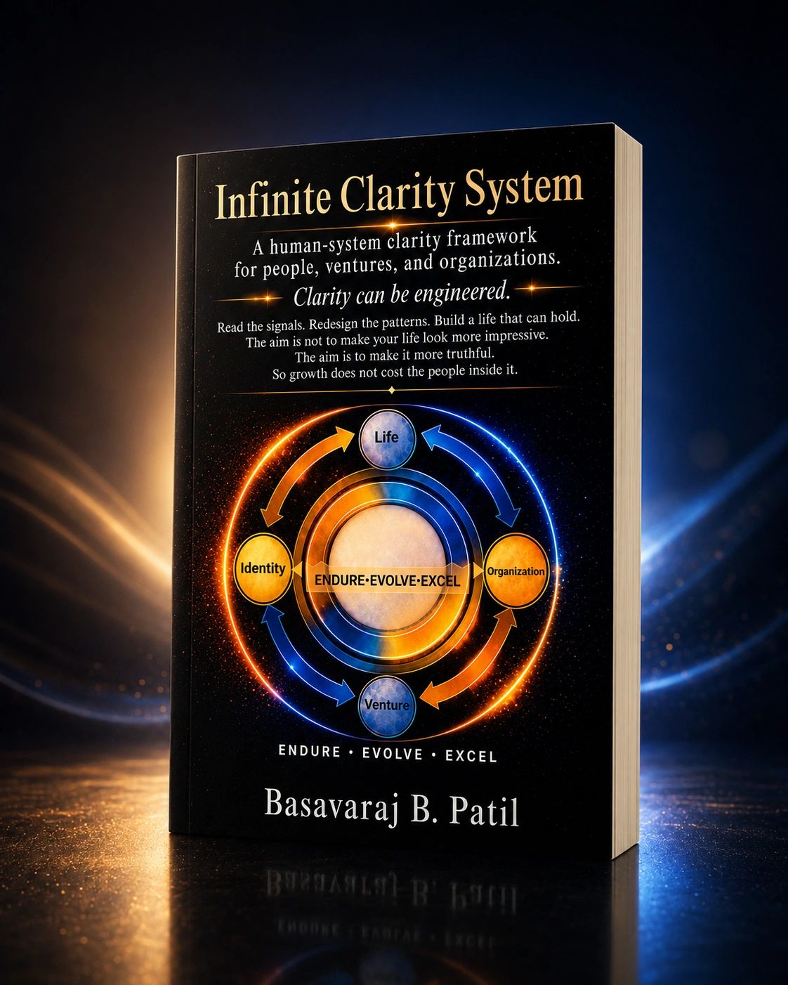 Book cover of Infinite Clarity System by Basavaraj B. Patil.