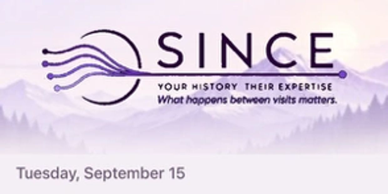 Logo of SINCE with a tagline and date.