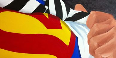 Superman in "Never Ending Battle"