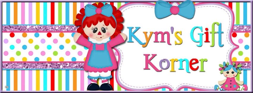 Kym's Gift Korner Rag doll logo