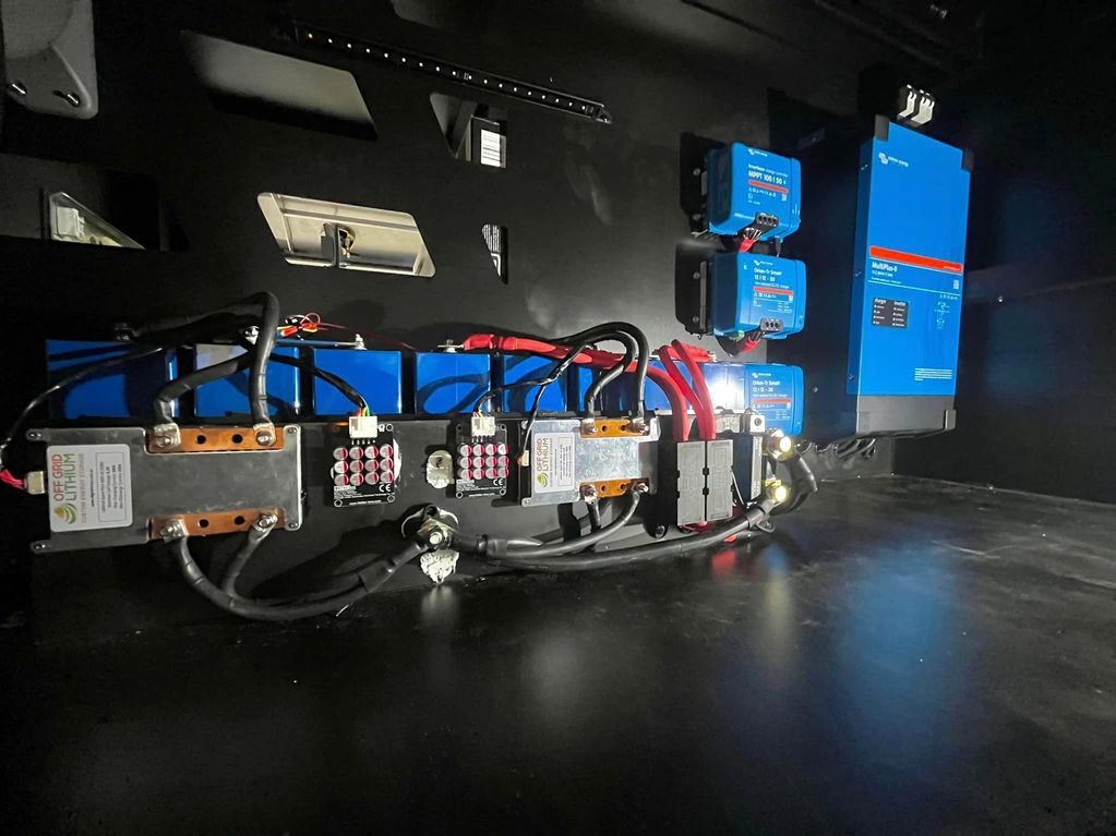 lithium battery setup