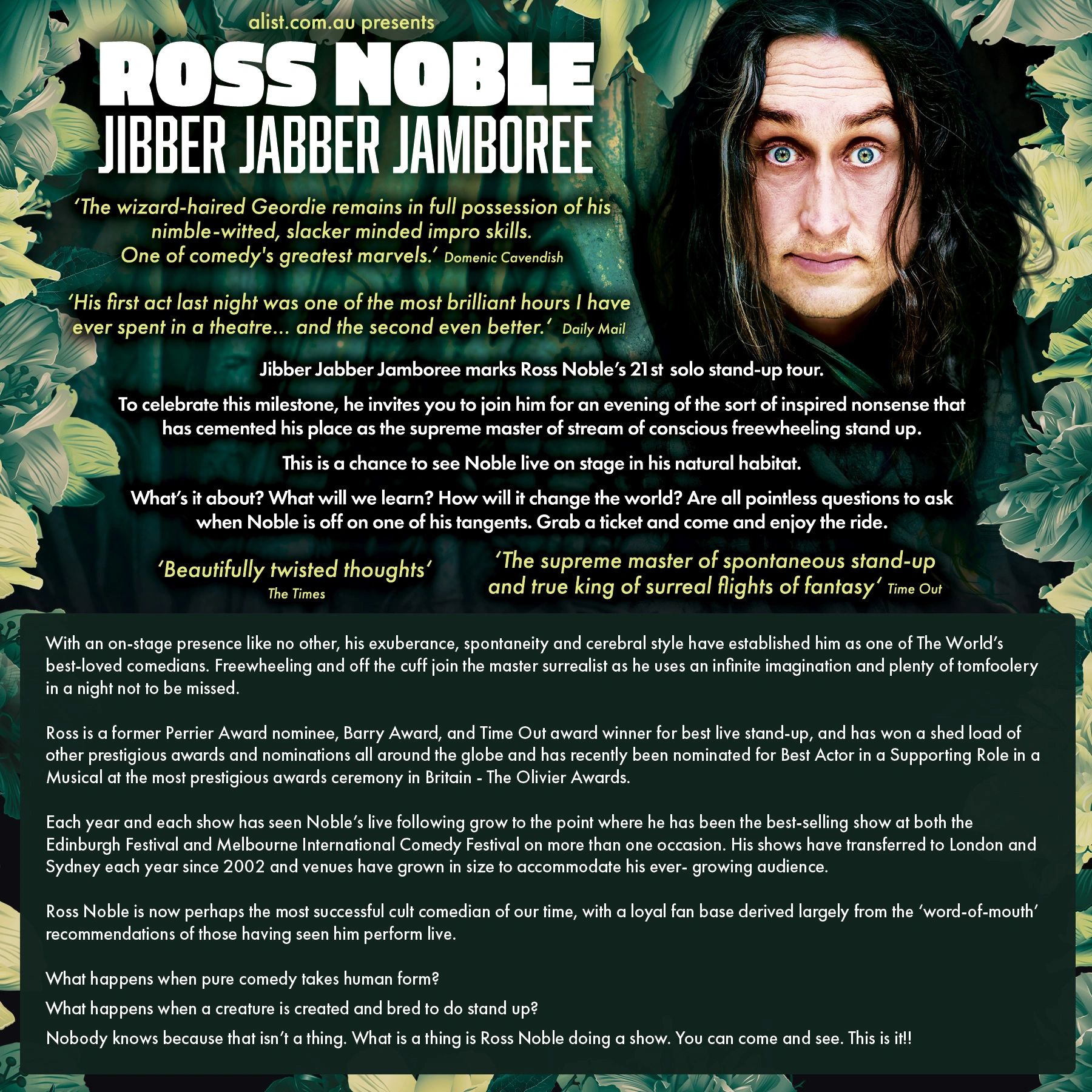 Ross Noble - Jibber Jabber Jamboree