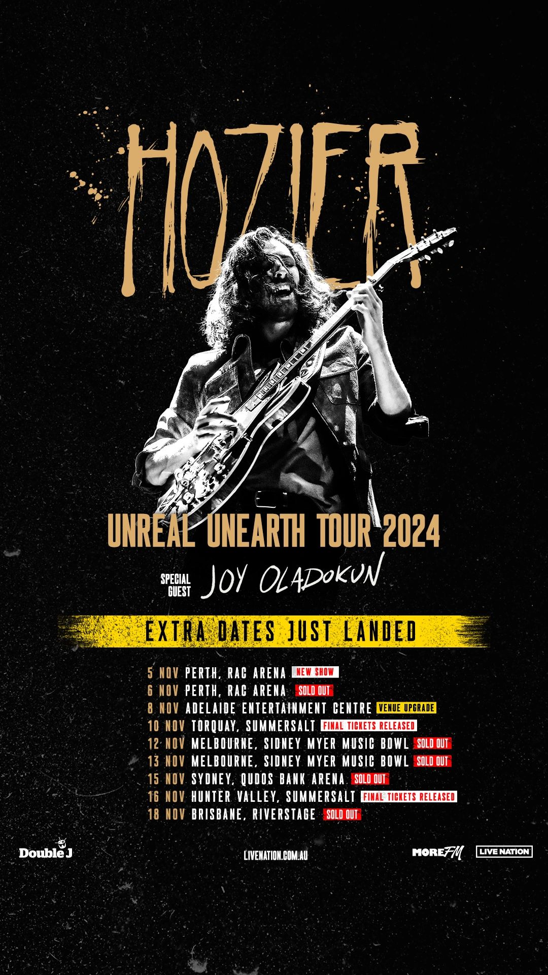 Concert Review — Hozier at Sidney Myer Music Bowl