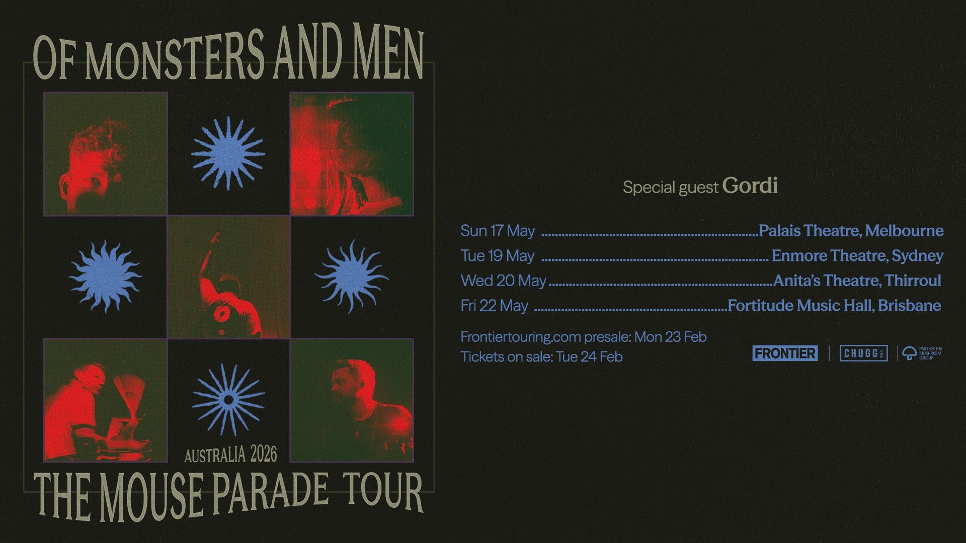 Concert Review — Of Monsters and Men at Palais Theatre
