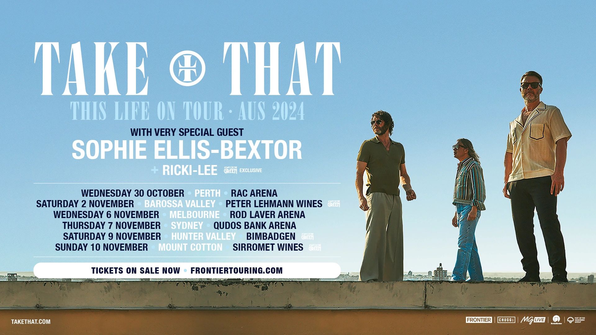 Concert Review — Take That at Rod Laver Arena