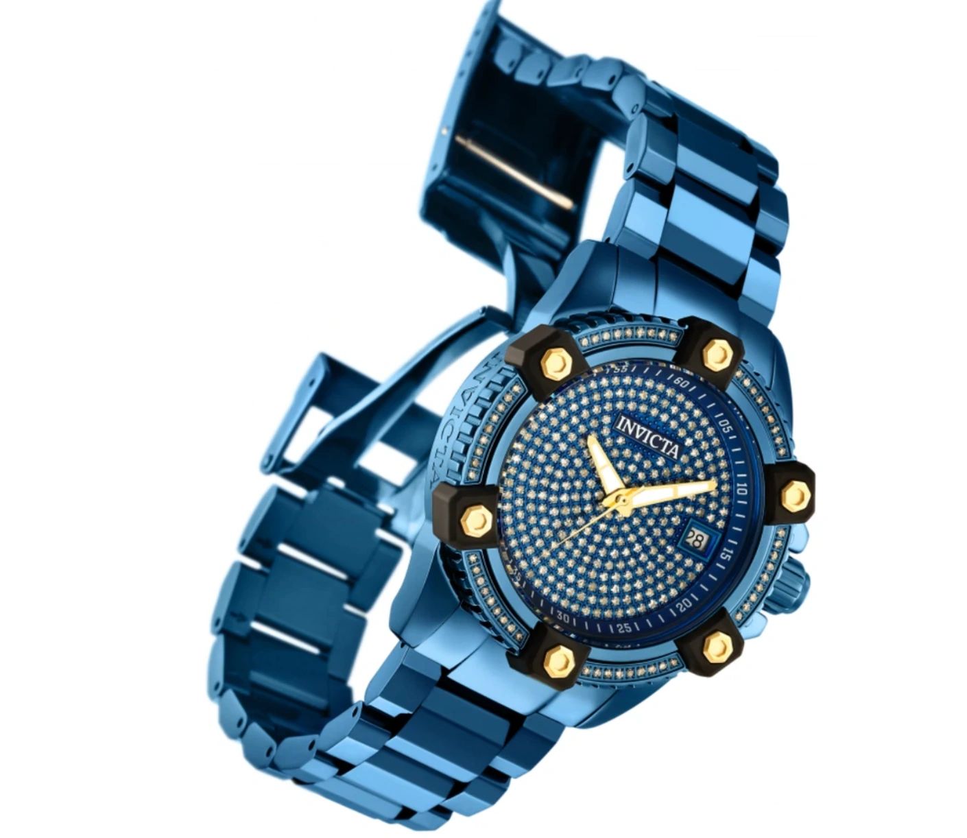 Rare Diamond Invicta Blue Label