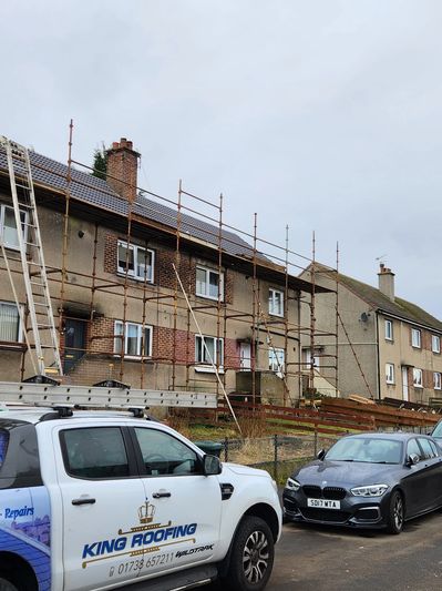 King Roofing Perth installing a new roof