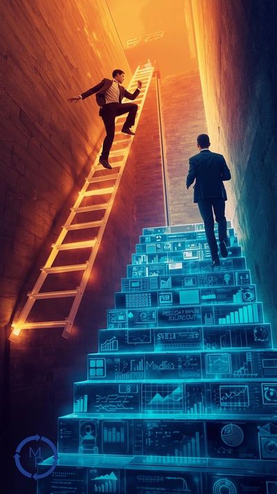 Climbing the ladder of leadership or building the staircase to mastery?