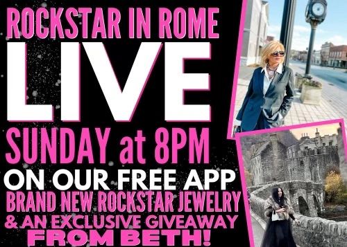 Rockstar Rome ROCKSTAR IN ROME LIVE SUNDAY 8PM CST WITH SUPER GIVEAWAY