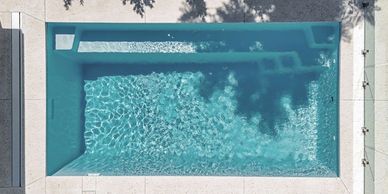 Hamilton Slim Line  6.5x3m Silver Pearl Sparkle