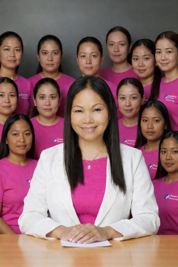 Filipino Homecare SEO posing with some Filipino Homecare Caregivers 