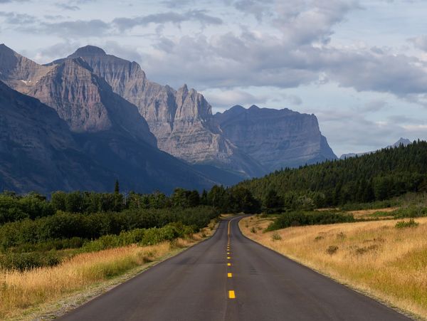 New Mexico highway in the mountains