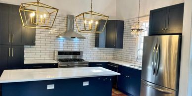 Beautiful modern kitchen remodel in San Antonio TX - GTex GC - Kitchen upgrade Schertz TX