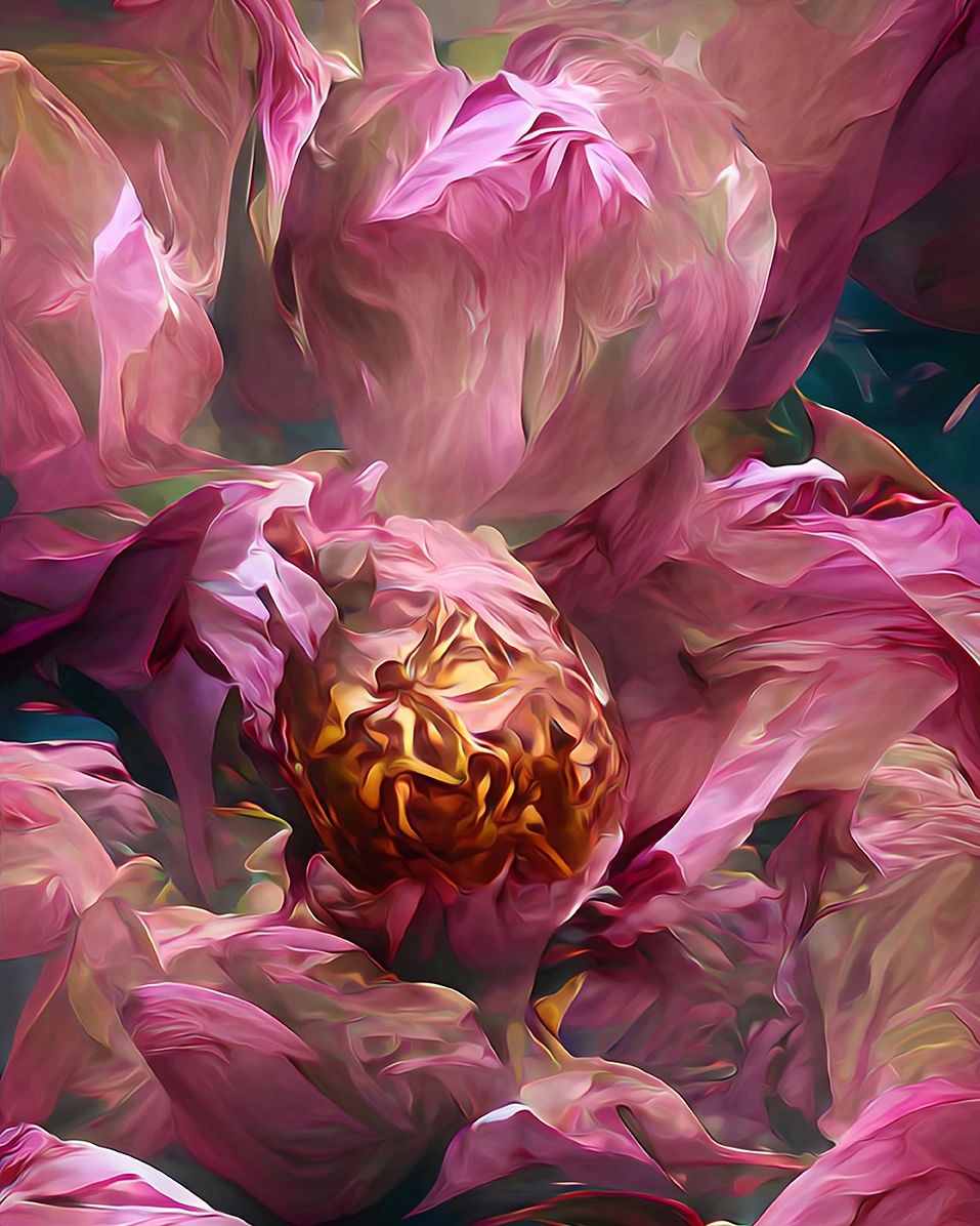 The Heart of Tantra from Carl Jacobson's Flowers of the Metaverse Collection