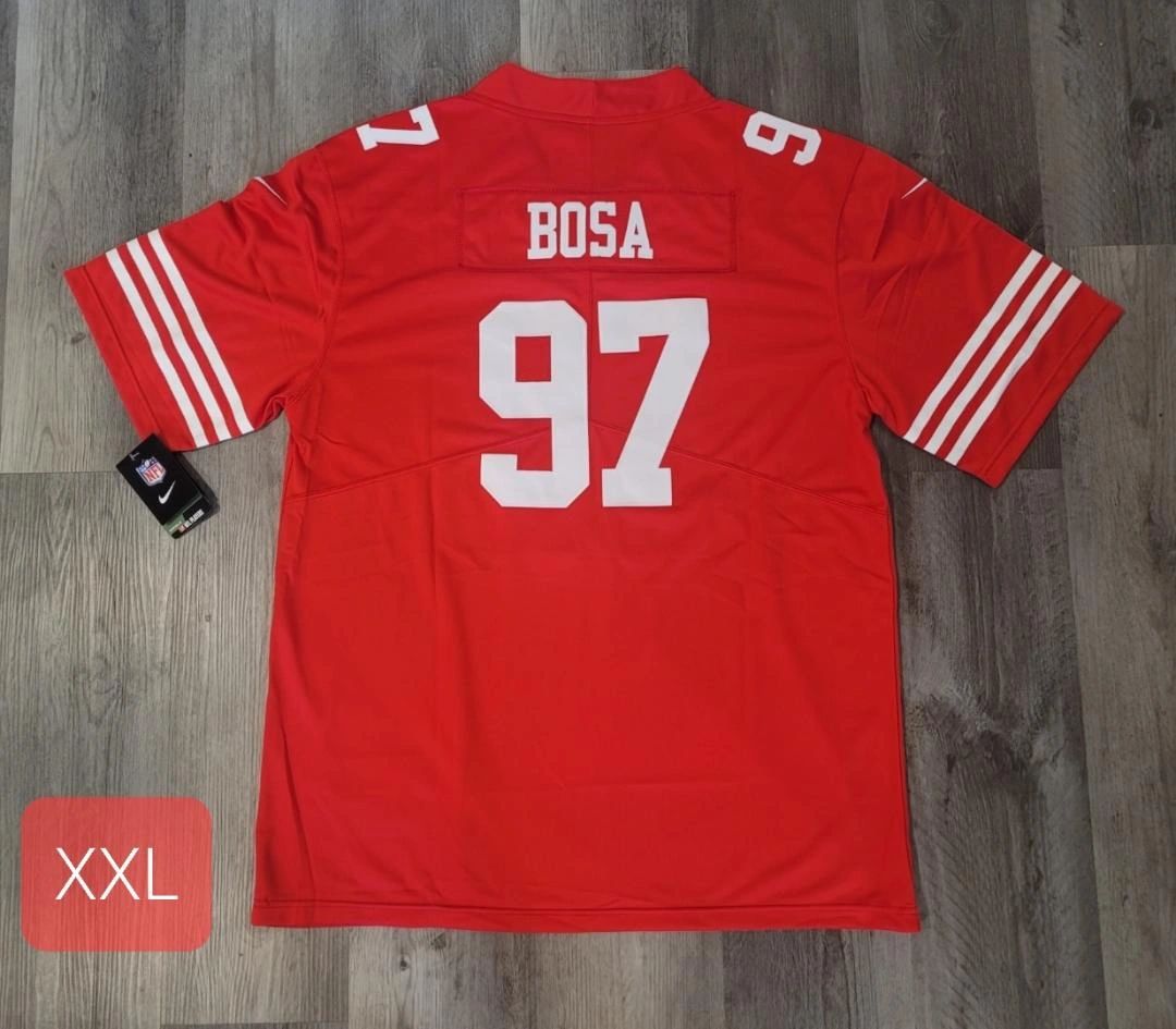 2021-23 San Francisco 49ers Bosa #97 Nike Game Jersey (Home
