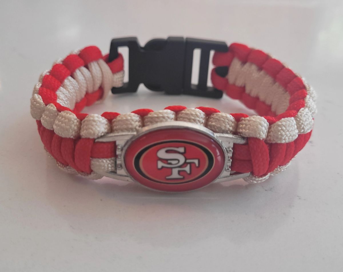 49ers Red and Gold Bracelet