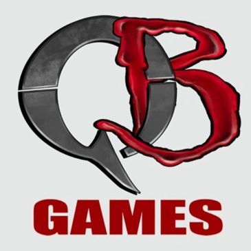 Logo of QB Games.