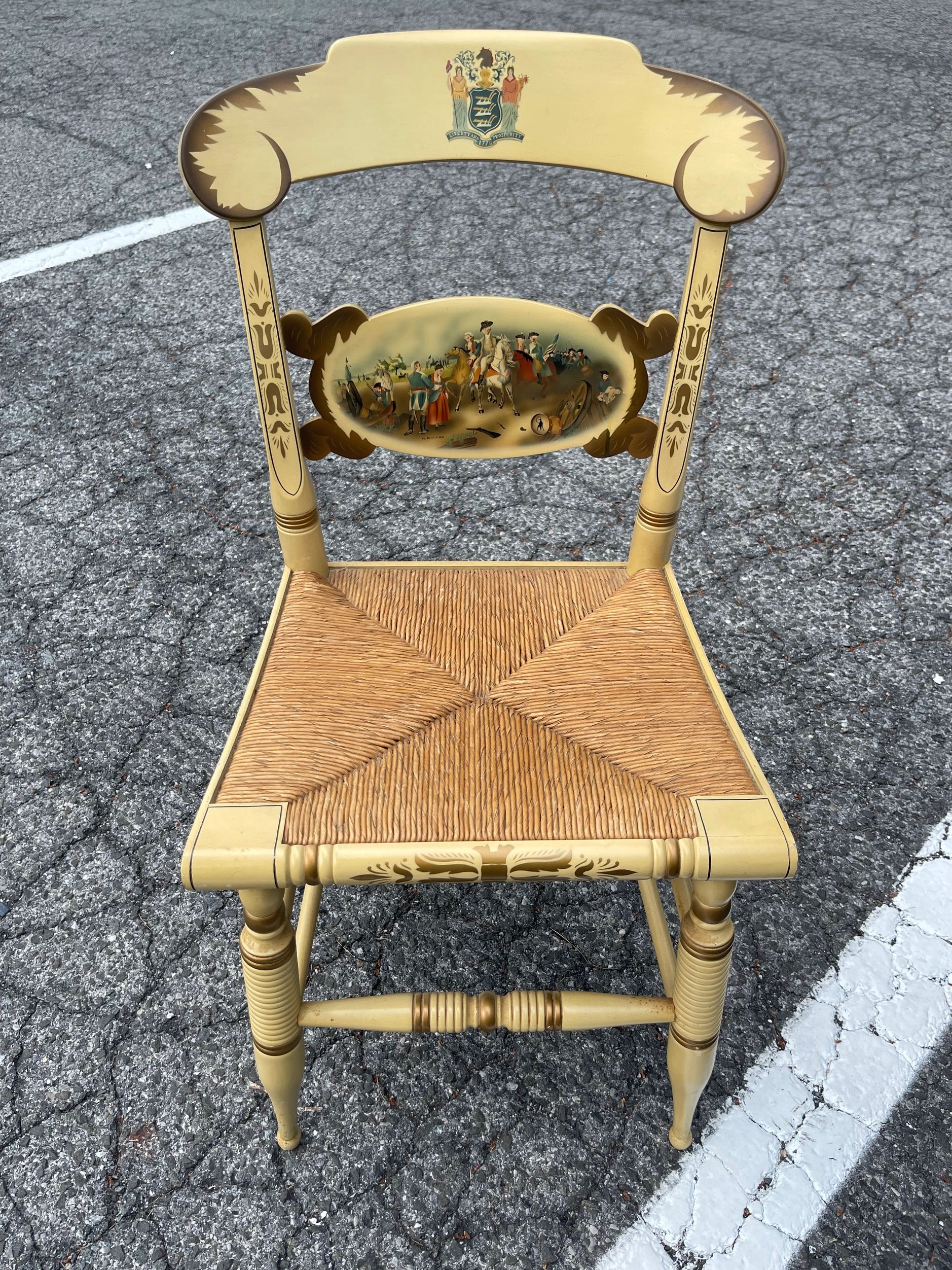 Very rare Molly Pitcher chair $550 ($500 cash or check discount) 