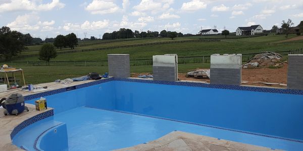 ICF swimming pool in Georgetown Ky.