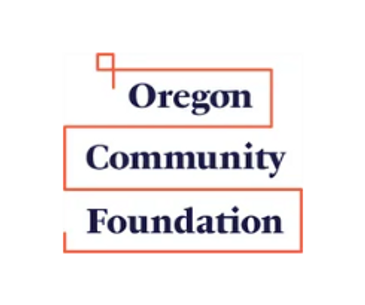 Logo of Oregon Community Foundation with text in a clean design.