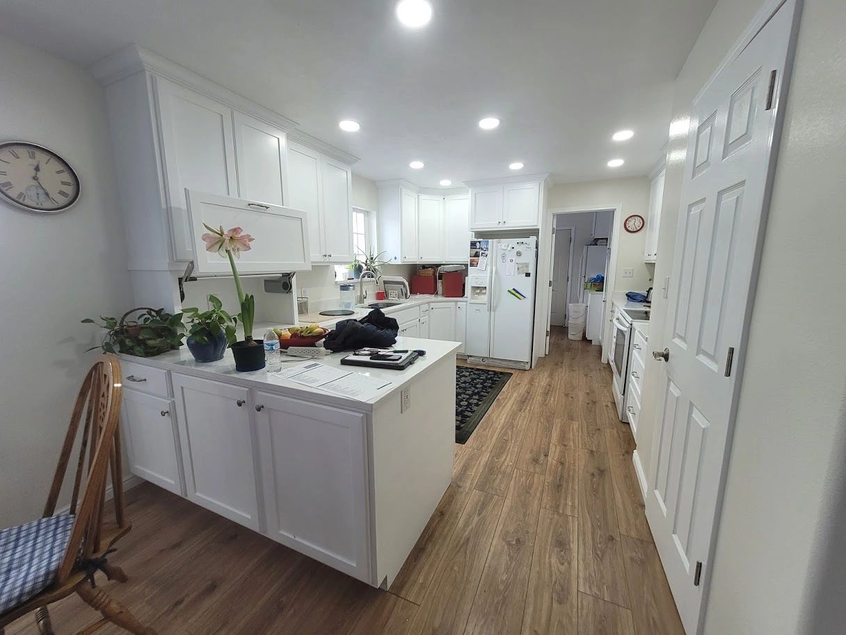 Remodeled kitchen 