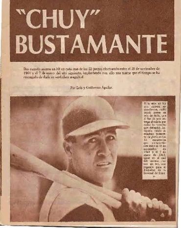 Jesús "Chuy" Bustamante, Béisbol Puerto Peñasco, periodico