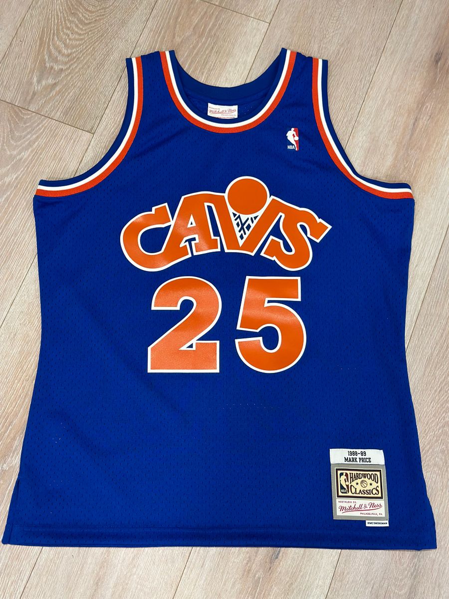 Cleveland Cavaliers #25 Mark Price Mitchell & Ness NBA HWC Swingman Jersey  Men's Size L