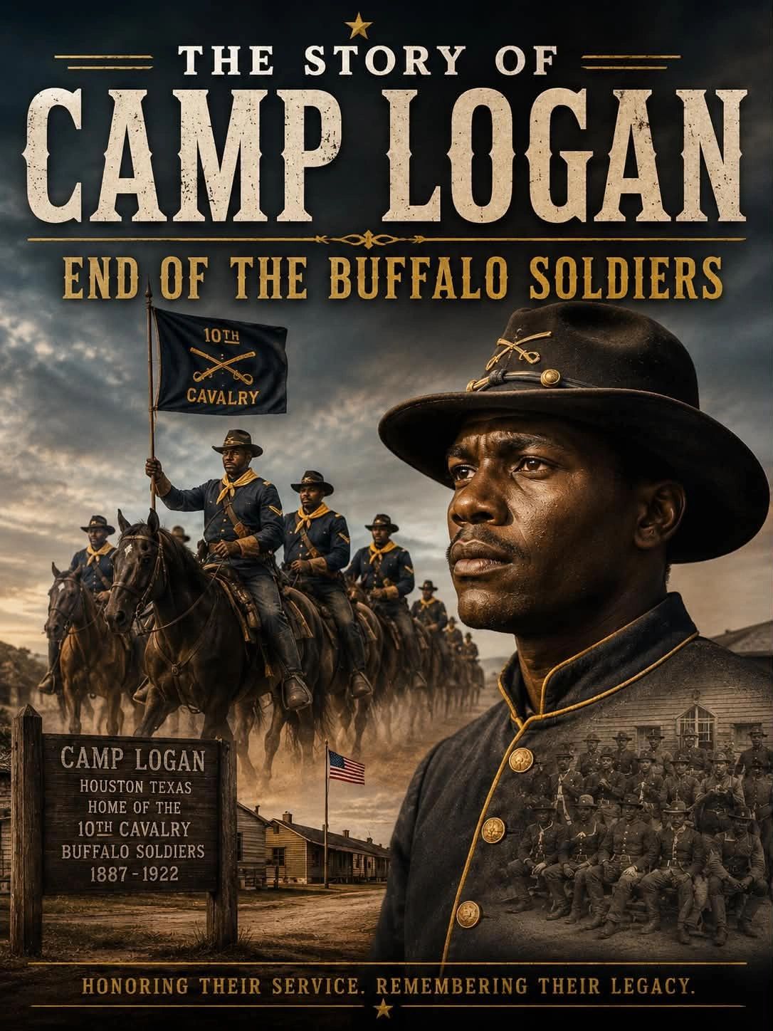 The story of Camp Logan and the Buffalo Soldiers.