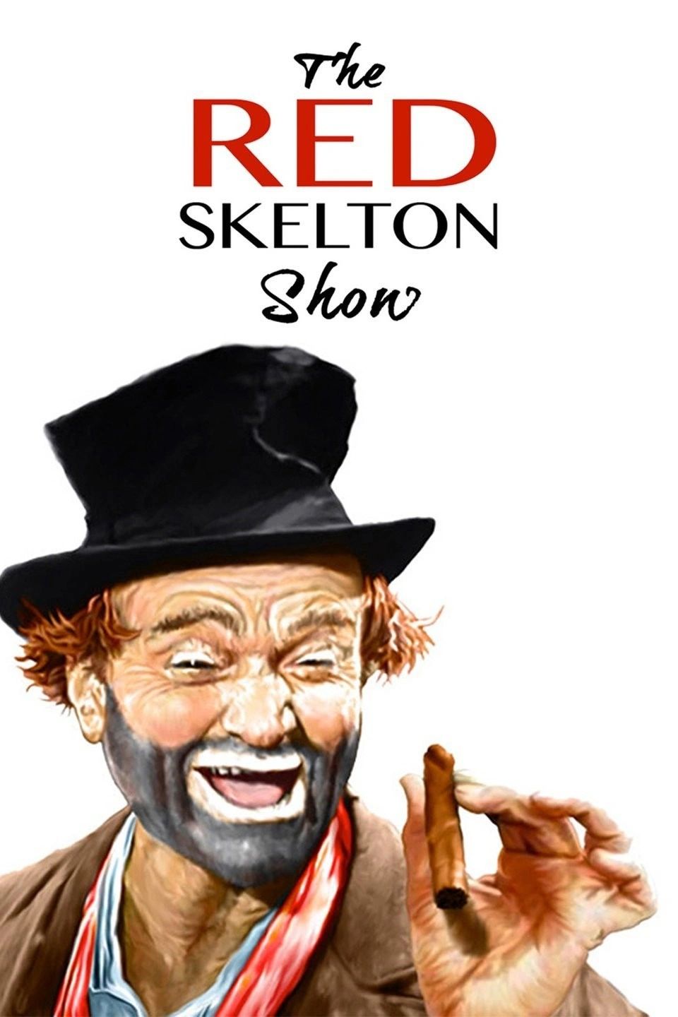The Red Skelton Show logo with a smiling man in a hat.