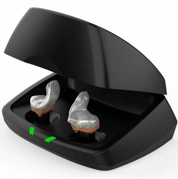 Custom rechargeable hearing aid