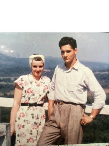 This is the founder of Fishkill Pools Inc. and his wife 