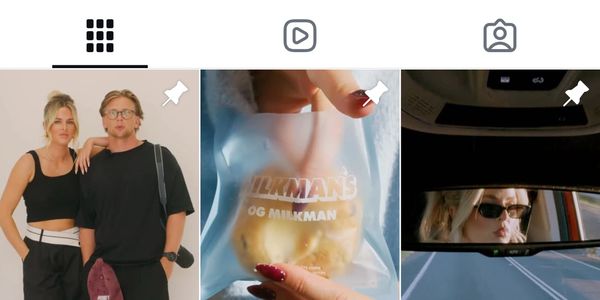 Instagram profile of Attention Haus, a social media content agency.