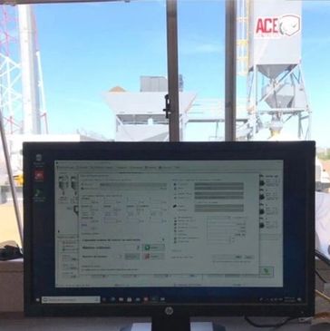 Sistema Dosificator en una planta concretera