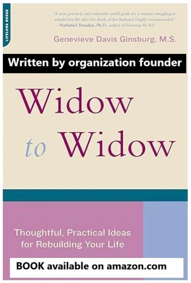 Widow to Widow BOOK by Ginsburg