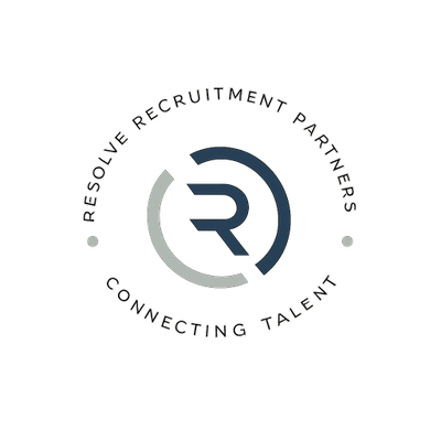 Logo of Resolve Recruitment Partners connecting talent.