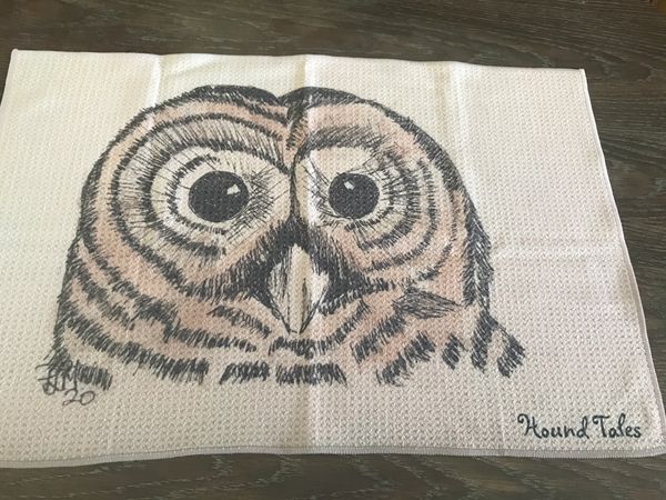 Owl Tea Towel $29.00