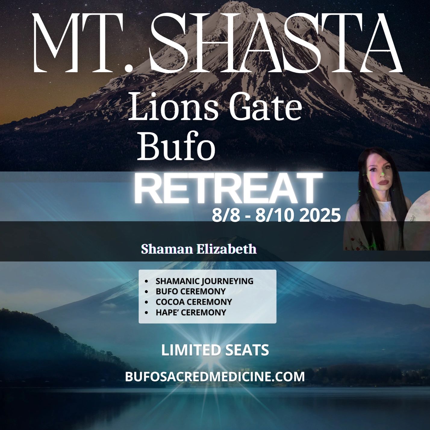 Mt. Shasta Bufo retreat