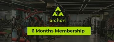Gym advertisement for a 6-month membership at Archon.