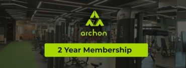 Archon gym offers a 2-year membership for fitness enthusiasts.
