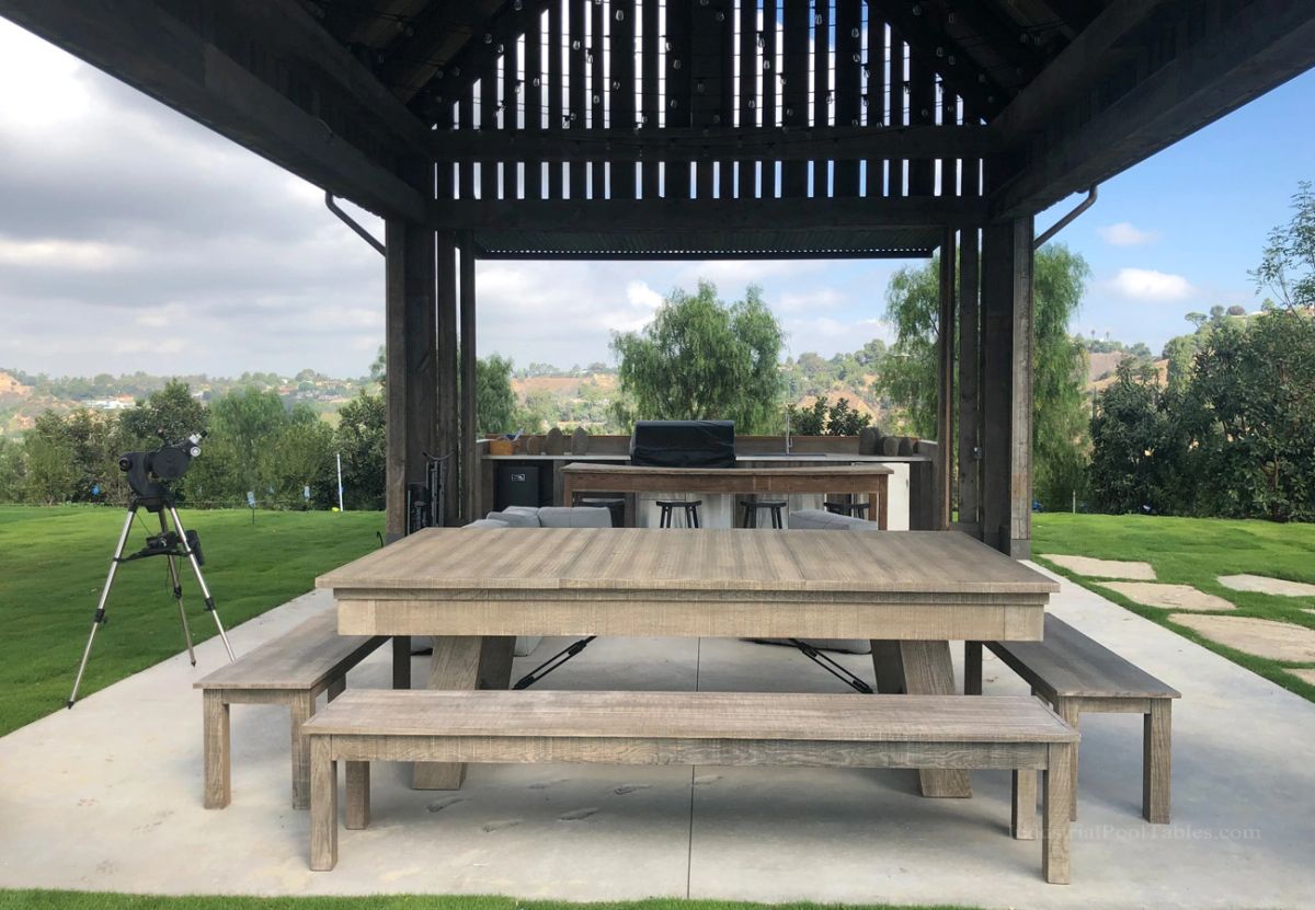 Benchwright Rustic Pool Table