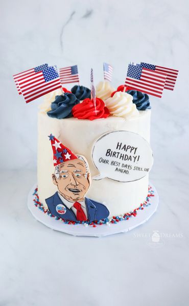 Inauguration Day Birthday Cake